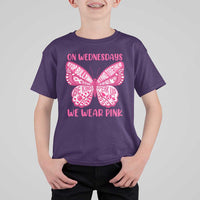 Pink Shirt Day T Shirt For Kid On Wednesdays We Wear Pink Anti Bullying Butterfly