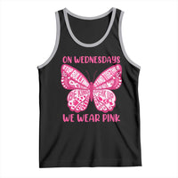 Pink Shirt Day Tank Top On Wednesdays We Wear Pink Anti Bullying Butterfly