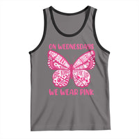 Pink Shirt Day Tank Top On Wednesdays We Wear Pink Anti Bullying Butterfly