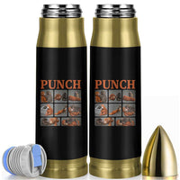 Cute Baby Monkey Punch with Plush Toy Graphic Bullet Tumbler