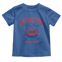 United States Hockey Champs 2026 Milan Italy Toddler T Shirt Patriotic USA Gold Medal Winter Games Fan