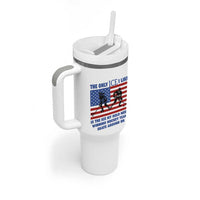 USA Gold Medal Hockey Patriotic American Flag Tumbler With Handle The Only Ice I Like Champions