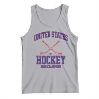 United States Hockey 2026 Champions Tank Top Patriotic USA Ice Hockey Victory Fan