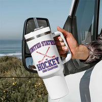 United States Hockey 2026 Champions Tumbler With Handle Patriotic USA Ice Hockey Victory Fan