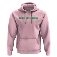 Leprecunt Celtic Style Shamrock Graphic Hoodie Edgy Irish Adult Humor for St Patricks Day