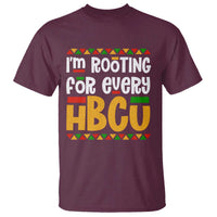 I’m Rooting for Every HBCU T Shirt Black Pride Support Alumni Students Culture Lovers