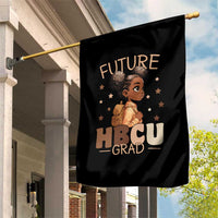 Future HBCU Grad Black Girl Garden Flag College Bound Pride Black Excellence Supporters