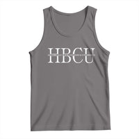HBCU Pride Classic Statement Tank Top Minimalist Black Excellence and History