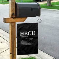 HBCU Definition Garden Flag Historically Black College Pride Celebrating Education and Black History