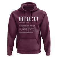 HBCU Definition Hoodie Historically Black College Pride Celebrating Education and Black History