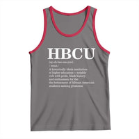 HBCU Definition Tank Top Historically Black College Pride Celebrating Education and Black History