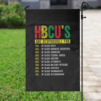 HBCUs Are Responsible For Black Excellence Garden Flag Powerful Education Impact Statistics Pride