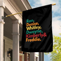 90s Black Sitcom HBCU Culture Tribute Garden Flag Ron Denise Whitley Dwayne Kimberly Freddie