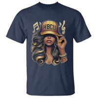 HBCU Queen Vibes T Shirt Melanin Music College Pride for Black Excellence Supporters