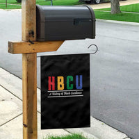 HBCU A History of Black Excellence Garden Flag College Pride Statement Celebrating African American Achievement