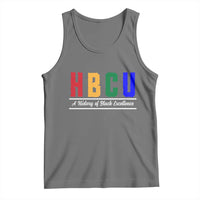 HBCU A History of Black Excellence Tank Top College Pride Statement Celebrating African American Achievement