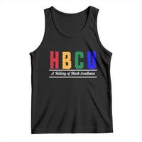 HBCU A History of Black Excellence Tank Top College Pride Statement Celebrating African American Achievement