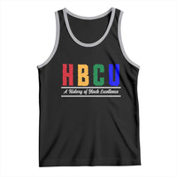 HBCU A History of Black Excellence Tank Top College Pride Statement Celebrating African American Achievement
