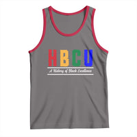 HBCU A History of Black Excellence Tank Top College Pride Statement Celebrating African American Achievement