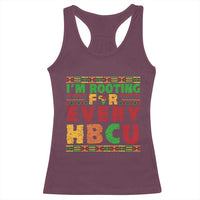 I’m Rooting for Every HBCU Racerback Tank Top Pan African Pride College Support Statement
