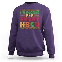 I’m Rooting for Every HBCU Sweatshirt Pan African Pride College Support Statement