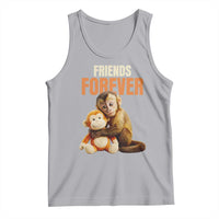 Friends Forever Viral Punch The Monkey Tank Top Cute Baby Monkey Hugging Plush Toy Best Friend Gift