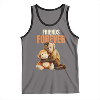 Friends Forever Viral Punch The Monkey Tank Top Cute Baby Monkey Hugging Plush Toy Best Friend Gift