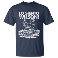 Lo Siento Wilson Funny Chicken Floating Meme T Shirt Viral Rooster Spanish Apology Trend