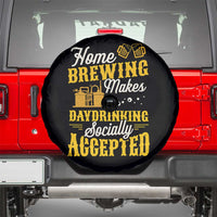 Funny Craft Crew Beer Homebrewers Spare Tire Cover Home Brewing Makes Day Drinking Socially Accepted Brewery Fans