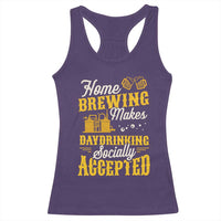 Funny Craft Crew Beer Homebrewers Racerback Tank Top Home Brewing Makes Day Drinking Socially Accepted Brewery Fans