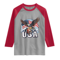 USA 1980 2026 American Eagle vs Canada Loon Raglan Shirt Vintage Champs Retro Game Day Hockey Sports Fan