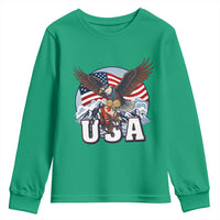 USA 1980 2026 American Eagle vs Canada Loon Youth Sweatshirt Vintage Champs Retro Game Day Hockey Sports Fan