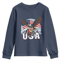 USA 1980 2026 American Eagle vs Canada Loon Youth Sweatshirt Vintage Champs Retro Game Day Hockey Sports Fan