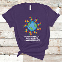 Disability Pride Month Support Disability Is Not A Bad Word T Shirt - Wonder Print Shop