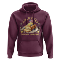 Justice for the Lemon Pound Cake Vintage Hoodie Funny Viral Meme Dessert Parody Rap Fans