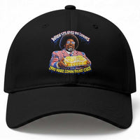 When Life Gives You Lemons Make Lemon Pound Cake Funny Meme Baseball Cap Viral Hip Hop Humor Parody for Rap Fans