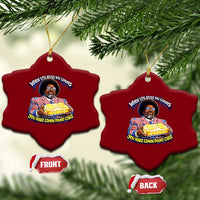 When Life Gives You Lemons Make Lemon Pound Cake Funny Meme Ceramic Ornament Viral Hip Hop Humor Parody for Rap Fans