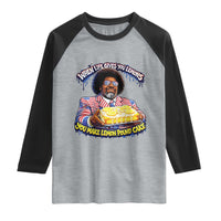 When Life Gives You Lemons Make Lemon Pound Cake Funny Meme Raglan Shirt Viral Hip Hop Humor Parody for Rap Fans