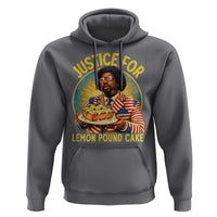 Justice for Lemon Pound Cake Patriotic Meme Hoodie Funny Viral Hip Hop Parody for Music Rap Fans