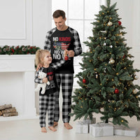 No Kings No Wars No Ice Statue of Liberty Plaid Pajama Set American Flag Patriotic Protest Freedom Democracy