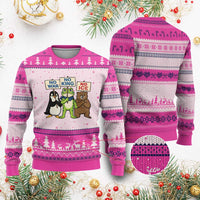 No Wars No Ice No Kings Animal Protest Ugly Christmas Sweater Frog Penguin Bear Resist Human Rights Activist
