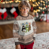 No Wars No Ice No Kings Animal Protest Ugly Christmas Sweater Frog Penguin Bear Resist Human Rights Activist