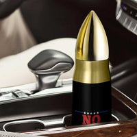 No Protest Patriotic Bullet Tumbler Red White Blue Freedom Political Satire