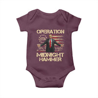 Operation Midnight Hammer Baby Onesie We The People 1776 American Flag - Wonder Print Shop