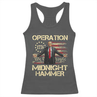 Operation Midnight Hammer Racerback Tank Top We The People 1776 American Flag - Wonder Print Shop