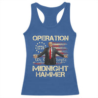 Operation Midnight Hammer Racerback Tank Top We The People 1776 American Flag - Wonder Print Shop