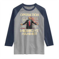 Operation Midnight Hammer Raglan Shirt We The People 1776 American Flag - Wonder Print Shop