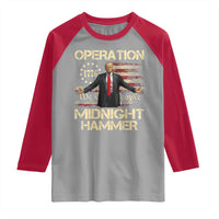 Operation Midnight Hammer Raglan Shirt We The People 1776 American Flag - Wonder Print Shop