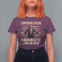Operation Midnight Hammer T Shirt For Women We The People 1776 American Flag - Wonder Print Shop