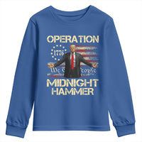 Operation Midnight Hammer Youth Sweatshirt We The People 1776 American Flag - Wonder Print Shop